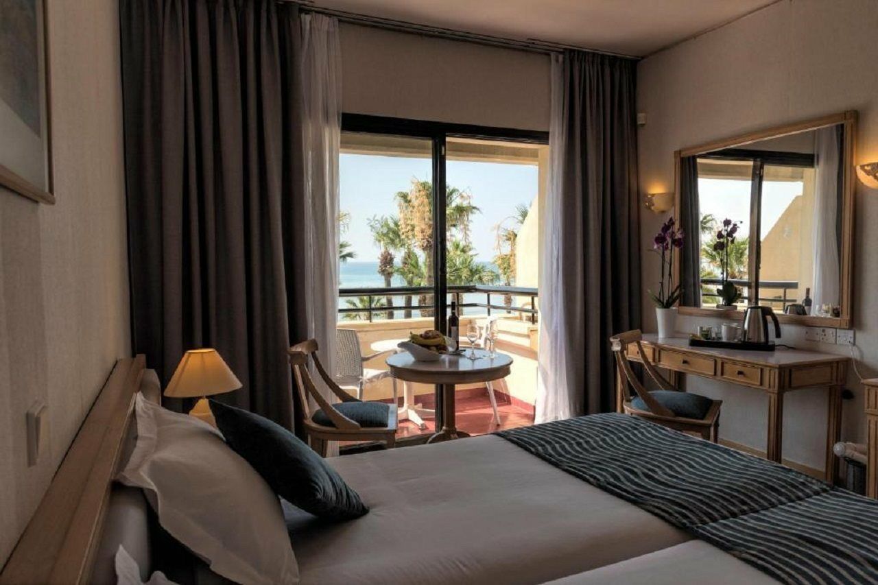 Palm Beach Hotel & Bungalows Lárnaka Eksteriør bilde